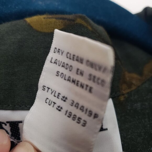 Vintage Studio 1 Womens Maxi Dress Y2K Neutral Floral Euro Summer Casual Boho - Picture 5 of 6